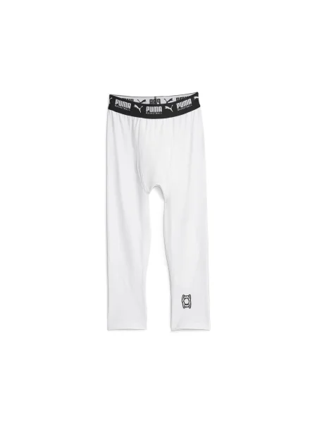 PUMA Športne spodnjice Hoops Team črna bela