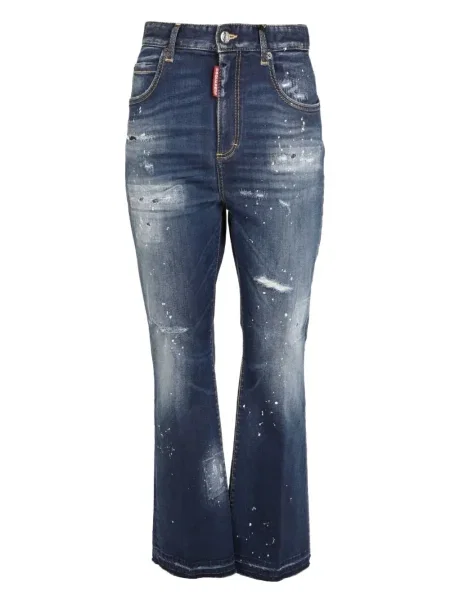 Blugi Dsquared2 zdrențuiți albastru