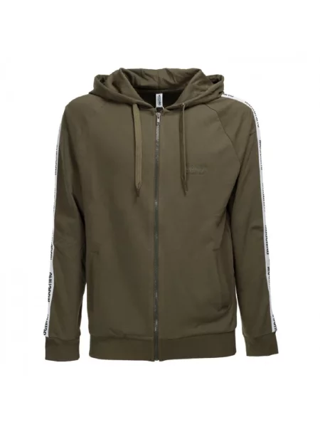 Bluza z kapturem Moschino zielona