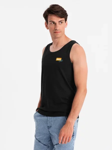 Tielko Ombre čierna