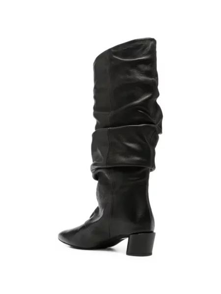 Botine Liska din piele negru