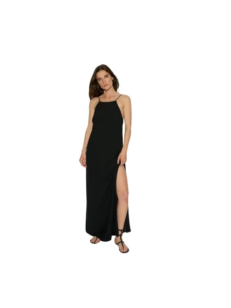 Sukienka maxi Bad Habits czarna
