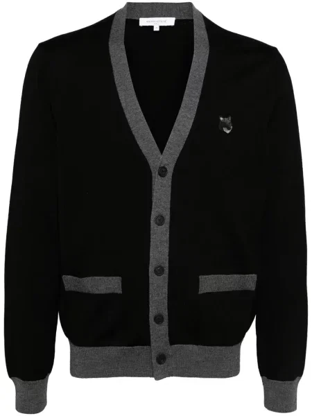 Cardigan Maison Kitsune negru