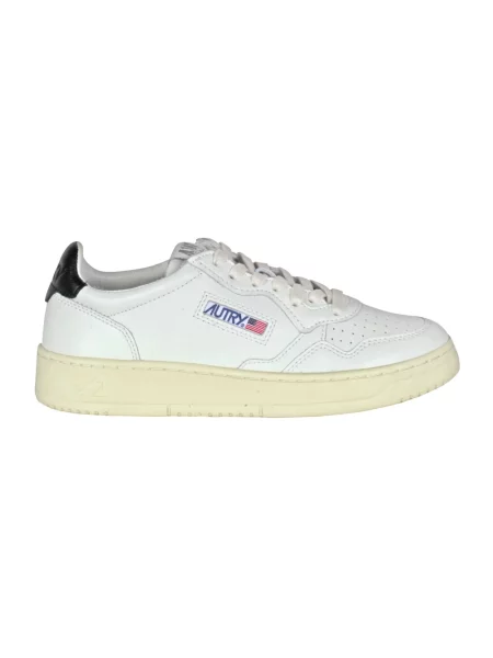 Sneakersy Autry skórzane casual białe