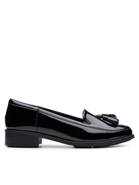 Ilgaauliai batai Clarks juoda