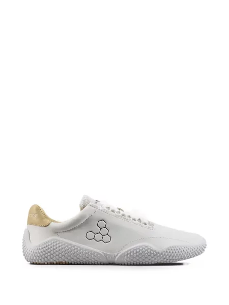 Sneakerși Vivobarefoot din piele alb
