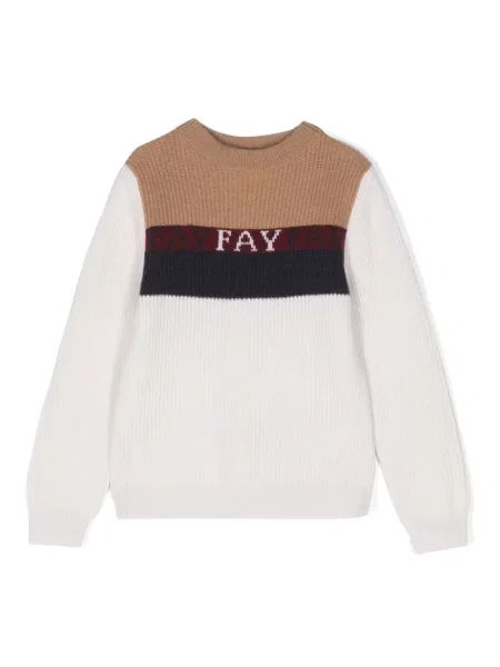 Sweter dziecięcy Fay biały