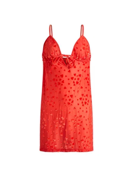 Aksamitna sukienka mini Skims