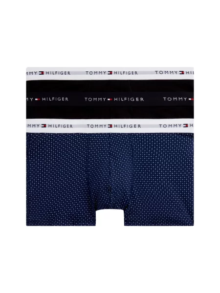 Tommy Hilfiger priliehavé boxerky pánske s elastanom čierna