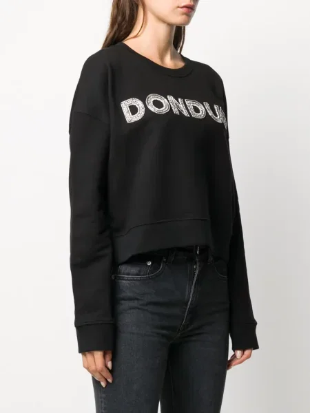 Tricou Dondup lung negru