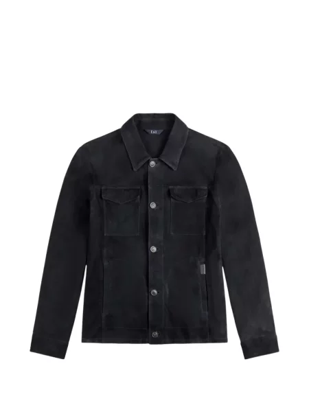 Geanta de piele Fay negru