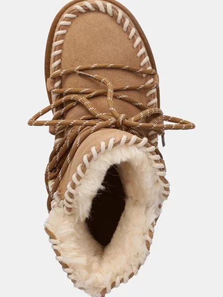 Замшевые сапоги Answear.lab коричневые