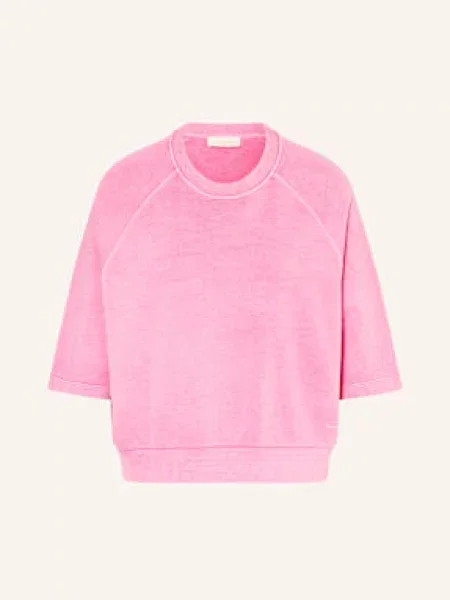 Catnoir Bluza Nierozpinana Z Rękawami pink różowa