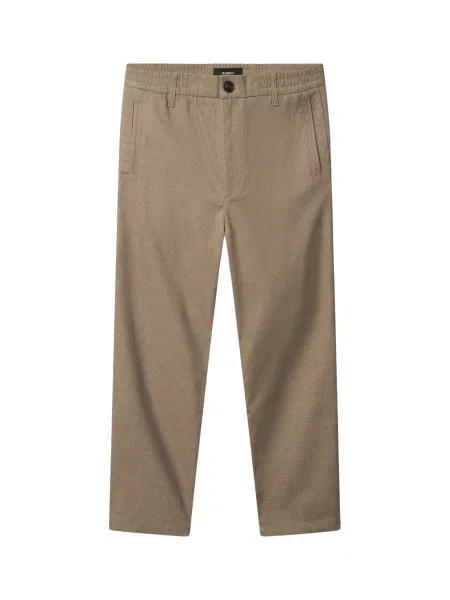 GABBA Hlače Monza svetlo rjava