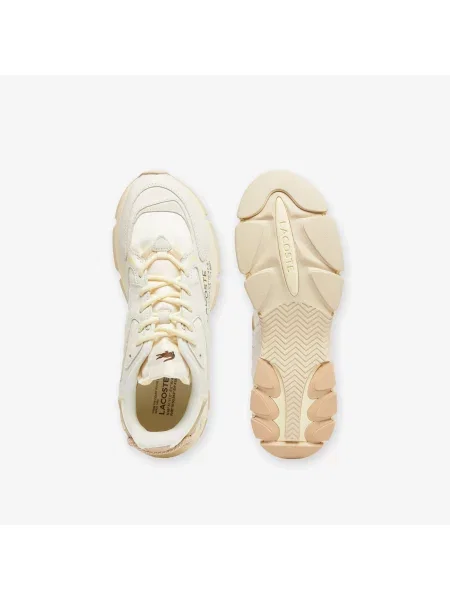 Кроссовки Lacoste бежевые