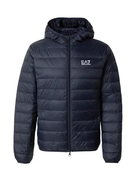 Emporio Armani Geacă de primăvară-toamnă bleumarin alb