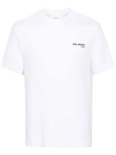 Tricou Axel Arigato cu imagine alb