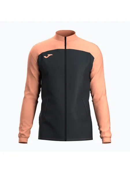 Férfi tenisz pulóver Joma Challenge narancssárga. Méret: S fekete