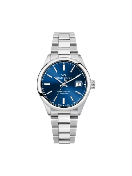Zegarek Philip Watch niebieski