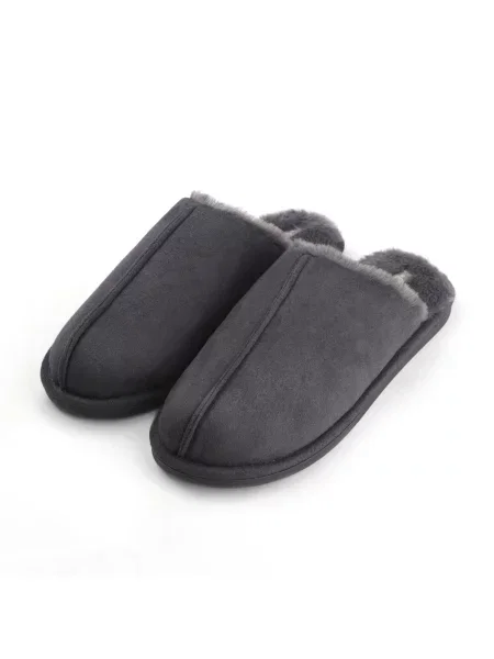 Замшевые тапочки Mbm My Home серые