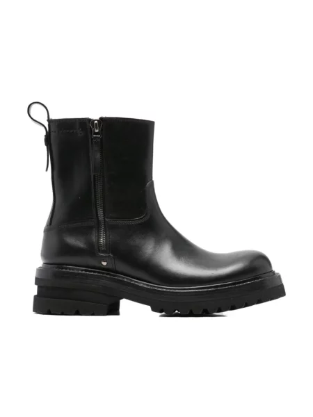 Buty do kostki Premiata skórzane czarne