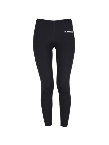 Leggings Jil Sander cu imagine negru
