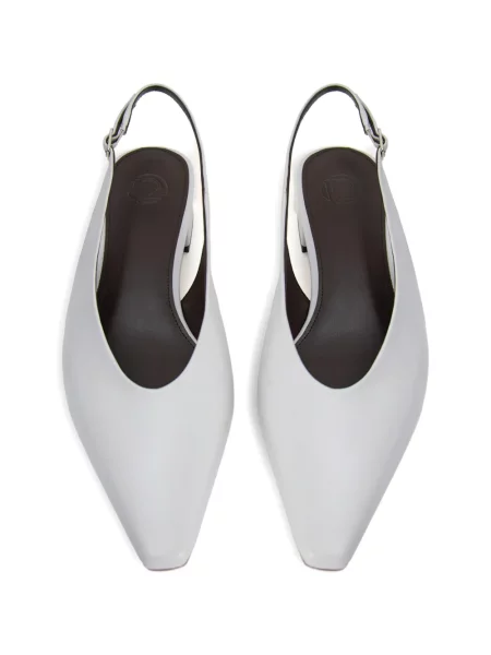 Pantofi cu toc 12 Storeez slingback gri
