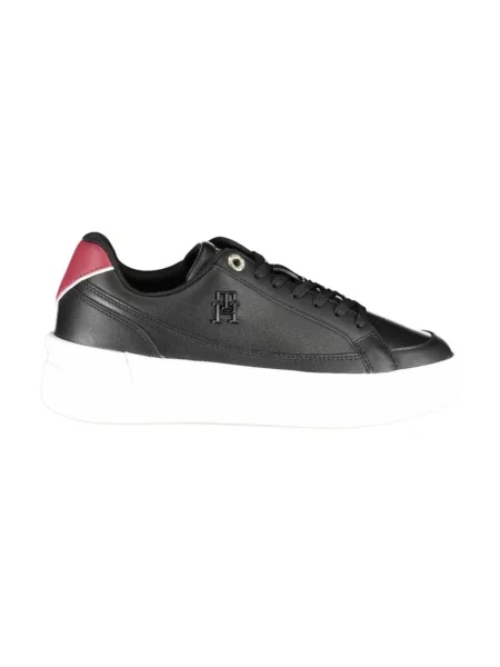 Trampki Tommy Hilfiger skórzane czarne