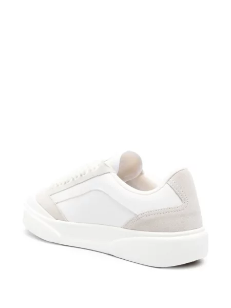 Szarvasbőr sneaker Casablanca nyomtatás fehér