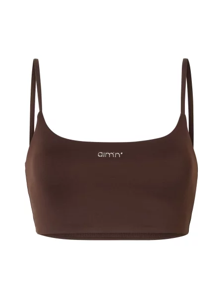 Aim'n Sutien sport ciocolatiu / argintiu gri