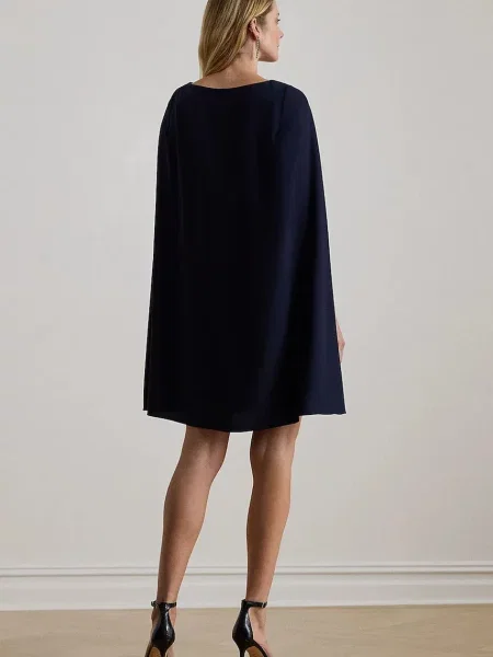 Сукня Lauren Ralph Lauren midi облягаюча червоний