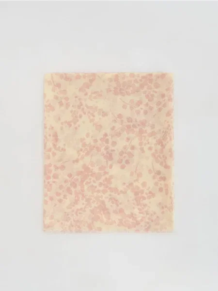 Reserved Fular cu model roz-pudră roz