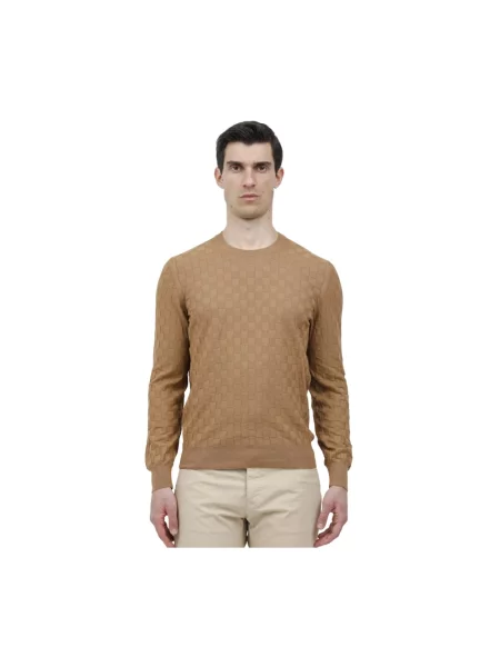 Sweter Gran Sasso brązowy