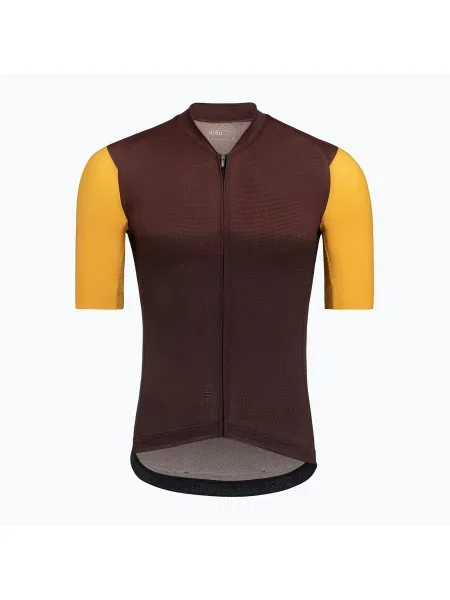 Мъжка колоездачна тениска HIRU Advanced chocolate кафяво