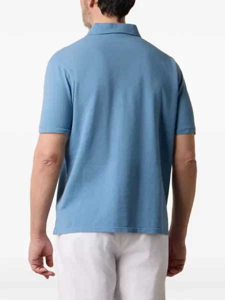 Tricou polo Brooks Brothers albastru