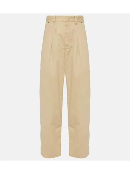 Blugi drepți Isabel Marant bej