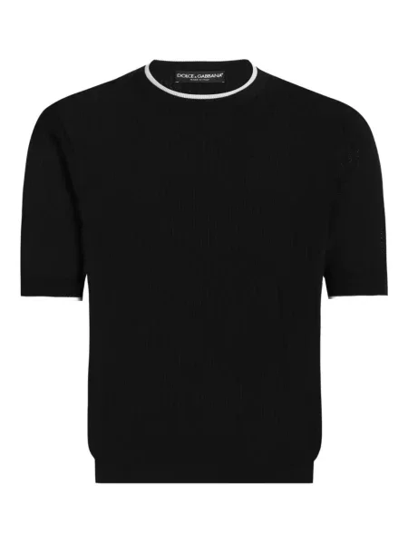 Tricou Dolce & Gabbana scurt negru