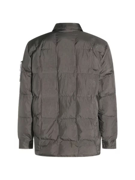 Καπιτονέ παλτό Stone Island πέτρες γκρι