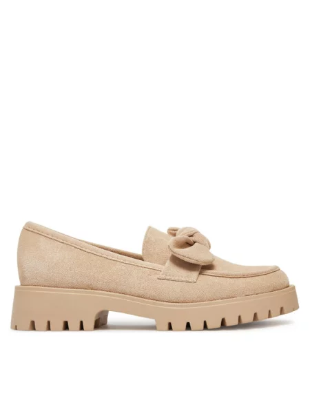 Лоферы Deezee бежевые