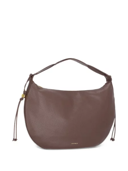 Geantă shopper Coccinelle din piele maro