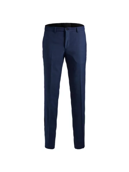 Spodnie Jack & Jones biznesowe granatowe