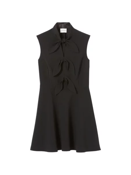 Scurt rochie Claudie Pierlot cu legături negru