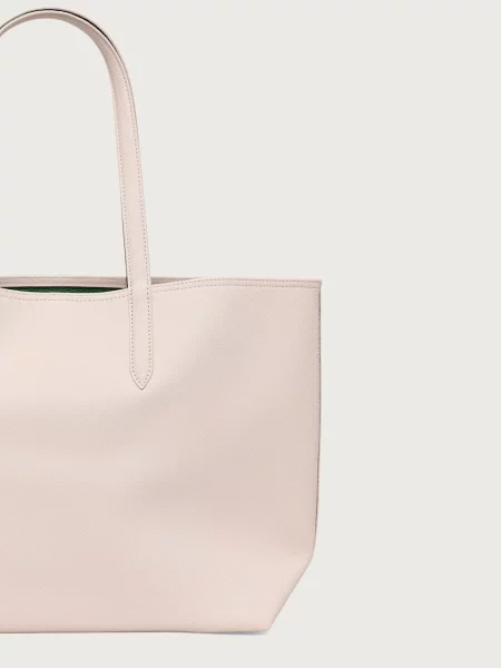 Shopperka Lacoste dwustronna beżowa