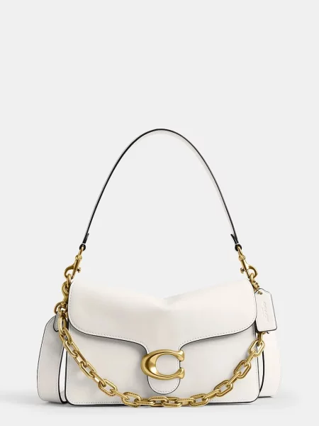 Coach geantă crossbody pentru femei din piele TABBY bej