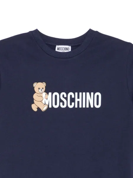 Koszulka dziecięca Moschino niebieska