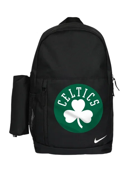 NIKE Športni nahrbtnik Boston Celtics NBA Elemental travnato zelena / črna bela