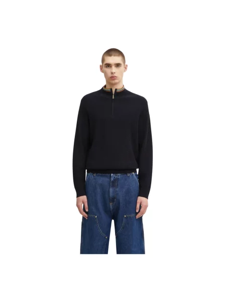 Paul Smith sweter wełniany 0 granatowy niebieski