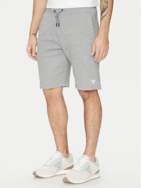 Guess Sportovní kraťasy šedá