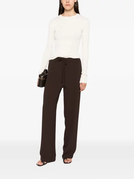 Pantaloni Imperial cu cordon maro