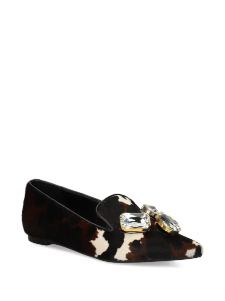 Pantofi loafer Ras de cristal maro